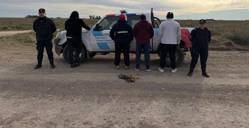 Caza furtiva: 18 hombres infraccionados